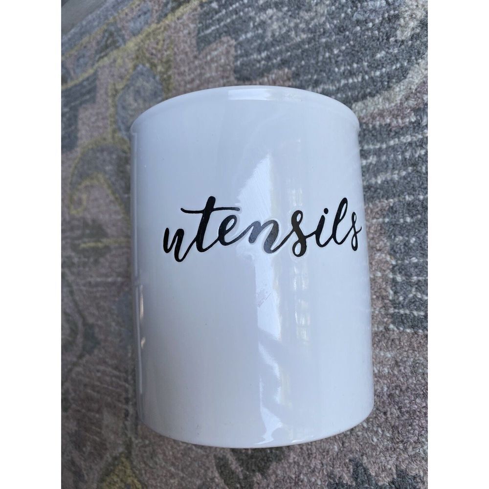Threshold Stoneware Utensil Holder